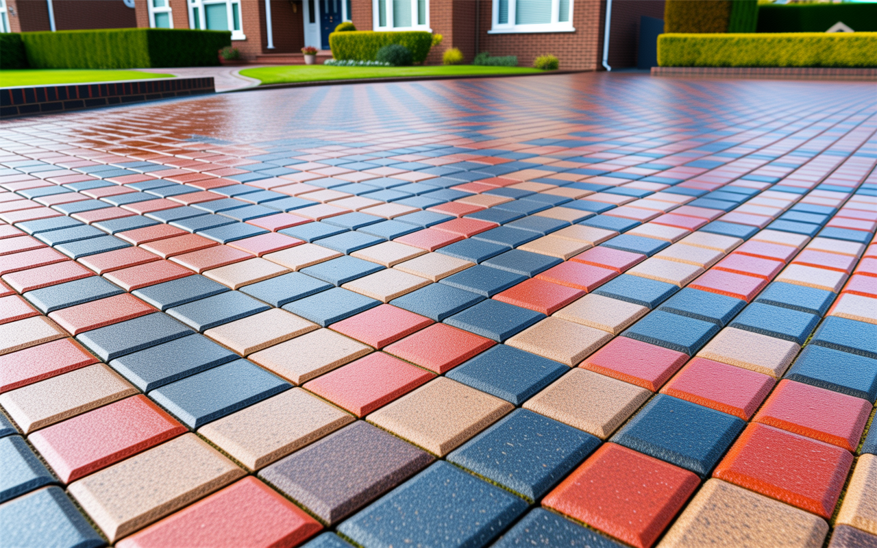 Driveways - Block paving restored to like-new